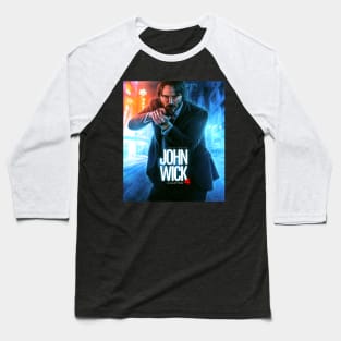 John Wick Gritty Gallantry Baseball T-Shirt